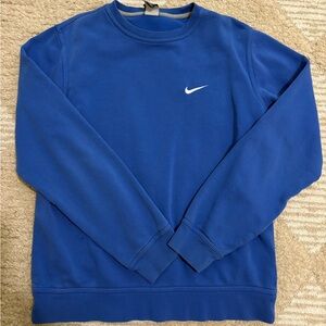 Nike Men's Crewneck in Royal Blue